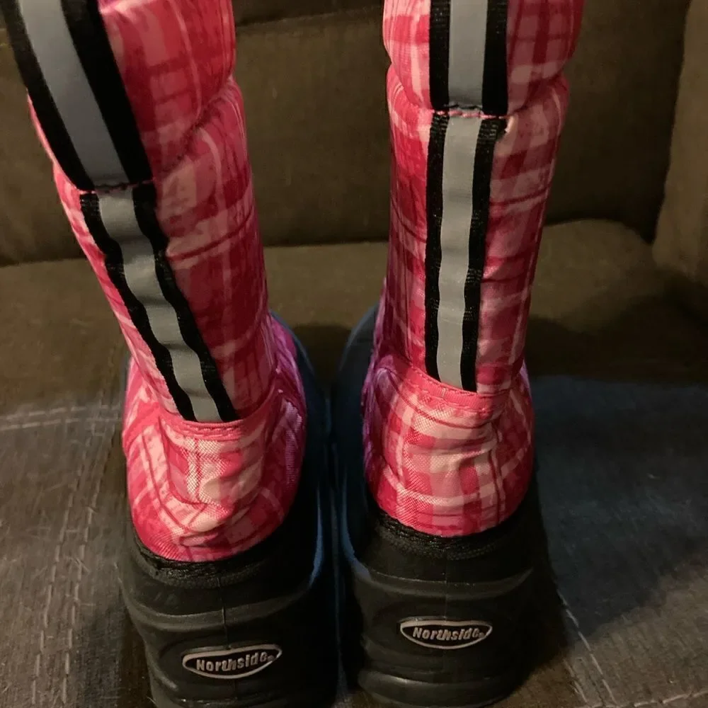 NORTHSIDE FROSTY INSULATED WINTER SNOW BOOTS - BIG GIRLS / SZ 4. NWOT